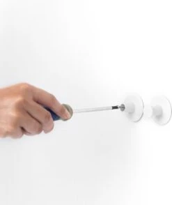 Brabantia ReNew Handdoekhaakjes - 2 Stuks - White -Merkloos Shop 1007x1200 1