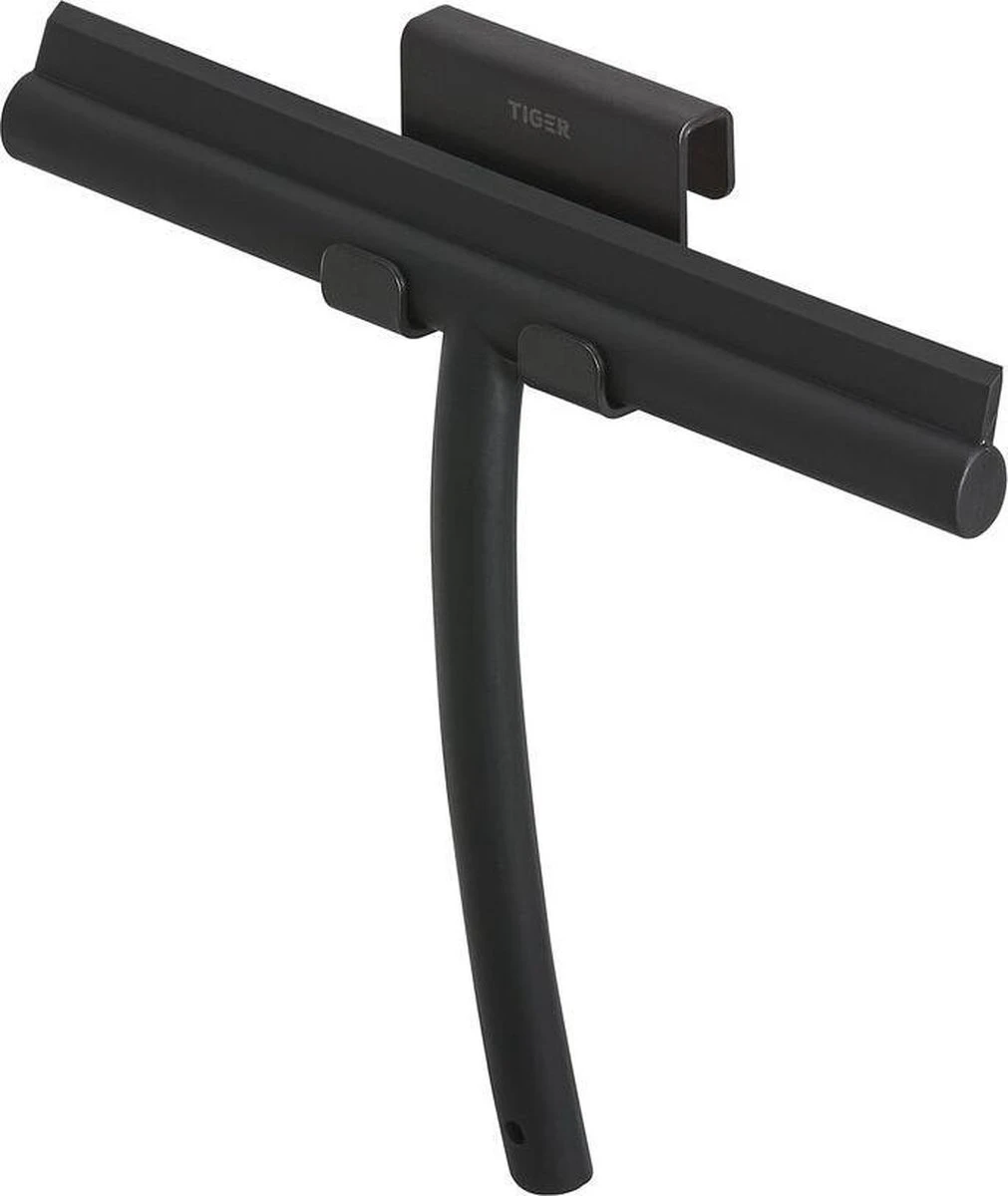 Tiger Caddy - Douchehaak - Glaspaneel Dikte 6-8 Mm - 3,5 X 7 X 5 Cm - Zwart 5 Tiger Caddy - Douchehaak - Glaspaneel Dikte 6-8 Mm - 3,5 X 7 X 5 Cm - Zwart - Afbeelding 3