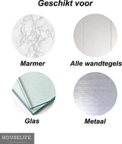 Doucherek Zonder Boren - RVS - Zelfklevend Doucherekje - Hangend – Hoek – Inclusief 2 Muurstickers 19 Doucherek Zonder Boren - RVS - Zelfklevend Doucherekje - Hangend – Hoek – Inclusief 2 Muurstickers -Merkloos Shop 1015x1200