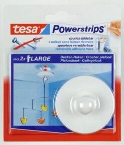 Tesa Powerstrips Plafondhaak - Wit 18 Tesa Powerstrips Plafondhaak - Wit -Merkloos Shop 1022x1200 1