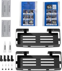 BrandtBergkamp RVS Doucherek 2 Laags – Zonder Boren – Doucherekje Hangend – Badkamerrek Zwart 17 BrandtBergkamp RVS Doucherek 2 Laags – Zonder Boren – Doucherekje Hangend – Badkamerrek Zwart -Merkloos Shop 1054x1200 1