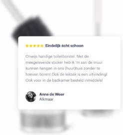 WC Borstel - Toiletborstel - WC Borstel Met Houder - Siliconen Toiletborstel - Vrijstaand Of Hangend - Slimme Lekbak - Optimale Hygiëne -Merkloos Shop 1096x1200