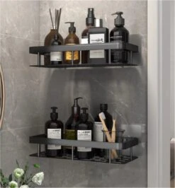 Merkloos Jawes- Wandrek- Zwart- 1stuk- Doucherek- Zonder Te Boren- Wandrek Zonder Boren- Wandrekje 13 Merkloos Jawes- Wandrek- Zwart- 1stuk- Doucherek- Zonder Te Boren- Wandrek Zonder Boren- Wandrekje -Merkloos Shop 1115x1200 1