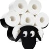 Toiletrol Houder - Zwart - Schaap - WC Rolhouder - Hangend 1 Toiletrol Houder - Zwart - Schaap - WC Rolhouder - Hangend -Merkloos Shop 1117x1200 2