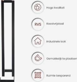 Homestic© - WC Rolhouder Zwart - Balto Industrieel Toiletrolhouder Zonder Boren - Robuuste Toiletrolhouder Met Opslag Voor WC Papier - 70x12x10 CM - Roestvrij Staal - Wit 9 Homestic© - WC Rolhouder Zwart - Balto Industrieel Toiletrolhouder Zonder Boren - Robuuste Toiletrolhouder Met Opslag Voor WC Papier - 70x12x10 CM - Roestvrij Staal - Wit -Merkloos Shop 1119x1200 1