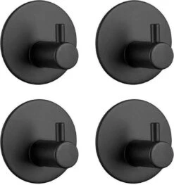 Trendfield Handdoekhaakjes Zelfklevend Rond - 4 Zwarte Handdoek Haakjes - Ronde Handdoekhaak - Zwart 15 Trendfield Handdoekhaakjes Zelfklevend Rond - 4 Zwarte Handdoek Haakjes - Ronde Handdoekhaak - Zwart -Merkloos Shop 1126x1200 1