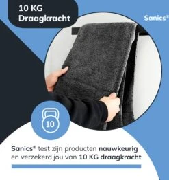 Sanics Handdoekrek Zwart 40 CM – Badkamer Of Keuken – Handdoekstang Zelfklevend – Handdoekhouder 15 Sanics Handdoekrek Zwart 40 CM – Badkamer Of Keuken – Handdoekstang Zelfklevend – Handdoekhouder -Merkloos Shop 1132x1200 1