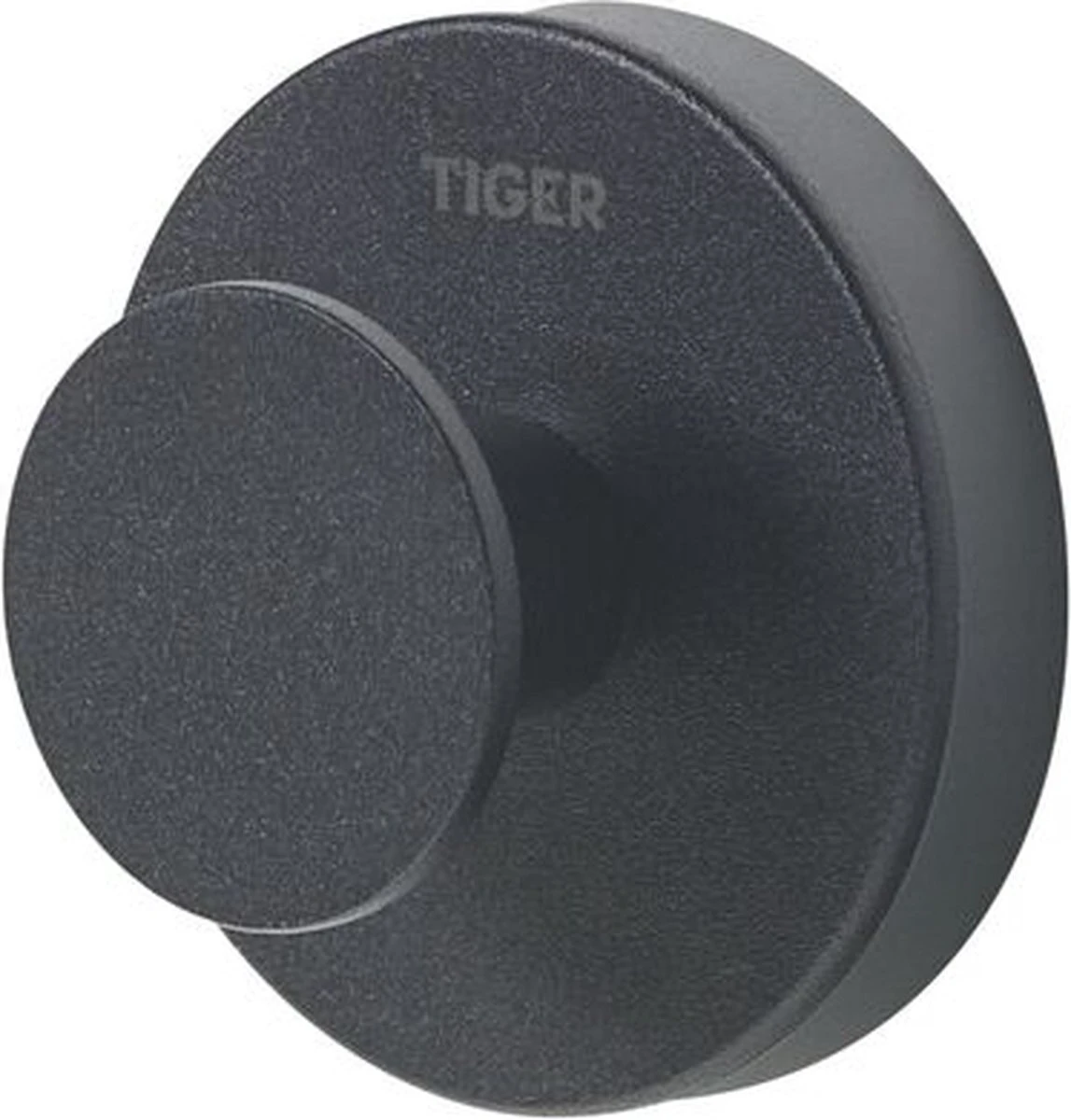 Tiger Urban - Handdoekhaak Groot (1x) - ø 5 Cm - Inclusief 2 Decorringen - Zwart 13 Tiger Urban - Handdoekhaak Groot (1x) - ø 5 Cm - Inclusief 2 Decorringen - Zwart - Afbeelding 11