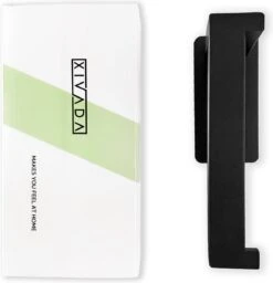 Toiletrolhouder Zonder Boren - Zwart - WC Rolhouder Zelfklevend -Merkloos Shop 1157x1200