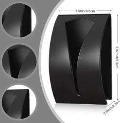 BOTC Handdoekhouder RVS - Handdoekhaakjes 4 Stuks - Handdoek Klem - Handdoek Haak - Zwart 16 BOTC Handdoekhouder RVS - Handdoekhaakjes 4 Stuks - Handdoek Klem - Handdoek Haak - Zwart -Merkloos Shop 1167x1200 4