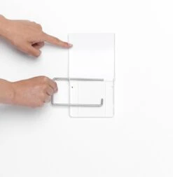 Brabantia ReNew WC Rolhouder - Met Klep - White -Merkloos Shop 1171x1200