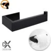 DesignX 3M™ Toiletrolhouder Zonder Boren Zwart Zelfklevend - WC Rolhouder - Matte - Papier - Houder - Incl. 3M Plakstrip -Merkloos Shop 1177x1200