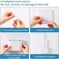 Merkloos WC Borstel Met Houder | WC Borstel | Vrijstaand | Flexibel | Wit | Inclusief Ophangsysteem En Gratis Borsteltje -Merkloos Shop 1193x1200 3