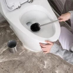 Merkloos Toiletborstel RVS - Wcborstel Rvs - RVS Toiletborstel In Houder - Toiletborstelhouder - Wc Borstel - Toiletborstel Met Houder Vrijstaand - RVS Geborsteld -Merkloos Shop 1194x1200 7