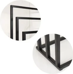 Badkamerhanger Handdoekenrek 3 Armen Zwart -Merkloos Shop 1195x1200 1