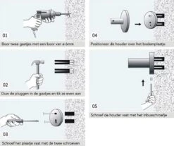 Design Handdoekhouder - Handdoekrek Voor Toilet En Badkamer - RVS Mat Zwart - 30 Cm -Merkloos Shop 1200x1004 4
