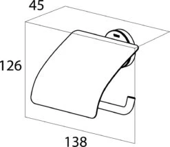 Tiger Urban - Toiletrolhouder Met Klep - Wit -Merkloos Shop 1200x1038