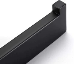 DesignX 3M™ Toiletrolhouder Zonder Boren Zwart Zelfklevend - WC Rolhouder - Matte - Papier - Houder - Incl. 3M Plakstrip -Merkloos Shop 1200x1049