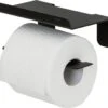 Tiger Colar - Toiletrolhouder Met Planchet - Zwart -Merkloos Shop 1200x1050