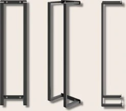 Liviner Stainless Handdoekrek - Handdoekrek Badkamer - Zwart - Handdoekenrek - Handdoekhouder - RVS -Merkloos Shop 1200x1061