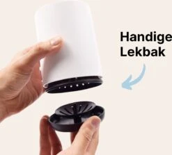 Merkloos Toiletborstel Siliconen Met Houder - Luxe WC Borstel - Vrijstaand Of Hangend - Antibacteriële Borstel Zonder Krassen - Sneldrogend - Wit Met Zwart -Merkloos Shop 1200x1081