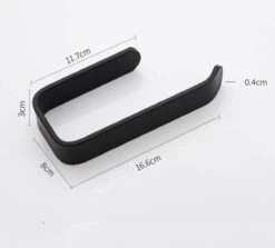 Merkloos Toiletrolhouder Zwart - Toiletrolhouder Zonder Boren - Zelfklevend - WC Rolhouder - WC Rol Houder -Merkloos Shop 1200x1085 1