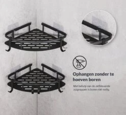 Doucherek Zonder Boren – Badkamer Accessoires – Doucherekje – Douchemand – RVS – Hoekrek – Hangend – Zwart – 2 Stuks 14 Doucherek Zonder Boren – Badkamer Accessoires – Doucherekje – Douchemand – RVS – Hoekrek – Hangend – Zwart – 2 Stuks -Merkloos Shop 1200x1087 5