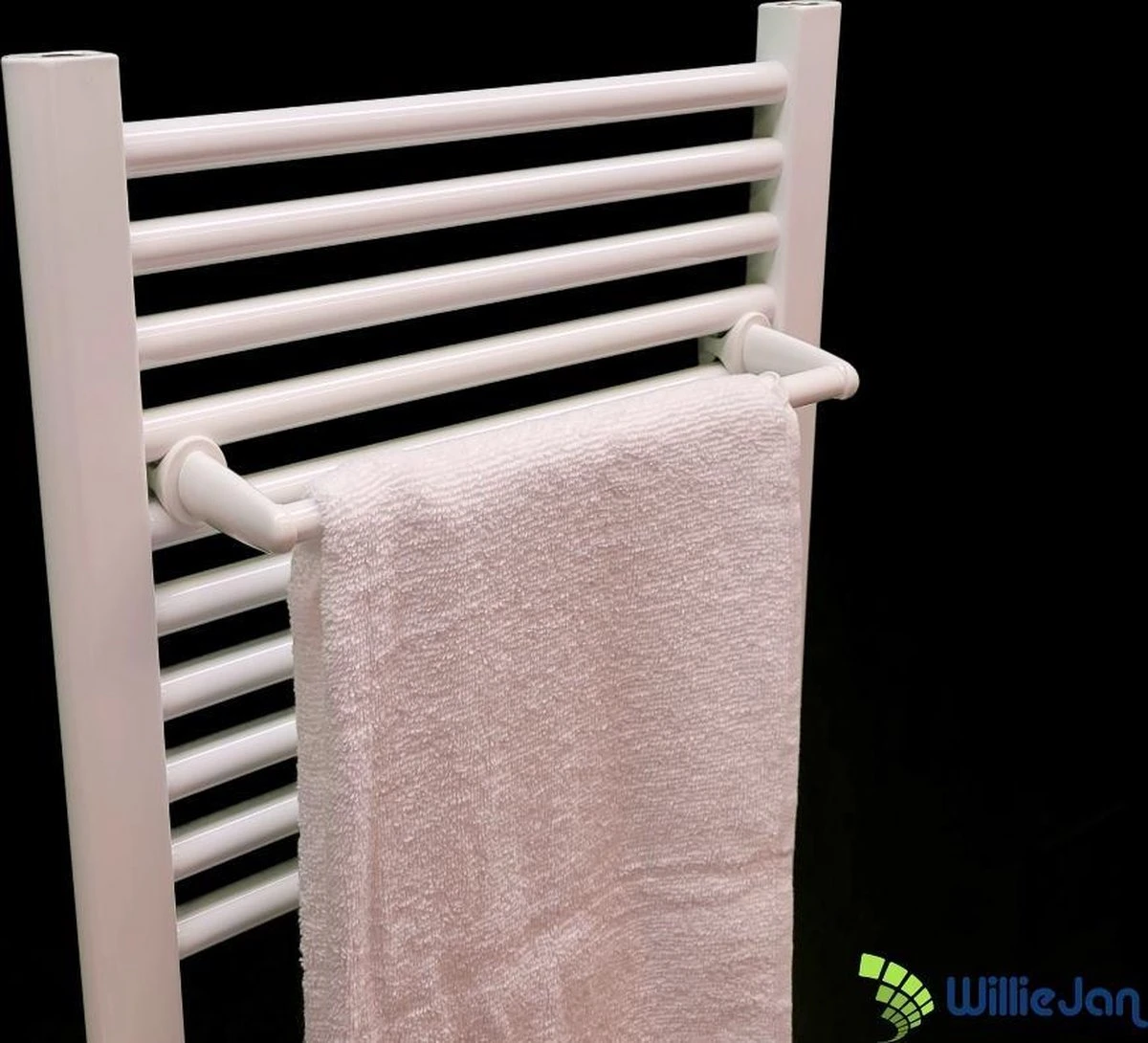 WillieJan Radiator Handdoeken Droog Rek 940W – Wit – 1 Stang – 36 Cm – Radiatorbevestiging – Zonder Boren 3 WillieJan Radiator Handdoeken Droog Rek 940W – Wit – 1 Stang – 36 Cm – Radiatorbevestiging – Zonder Boren