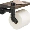 Merkloos Toiletrolhouder Met Telefoonplankje – Plankje - Toiletpapier - Zwart - WC Rolhouder – Badkamer Accesoires – Telefoonhouder -Merkloos Shop 1200x1099 1