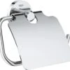 GROHE Essentials Toiletrolhouder - Met Deksel - Chroom - 40367001 -Merkloos Shop 1200x1106