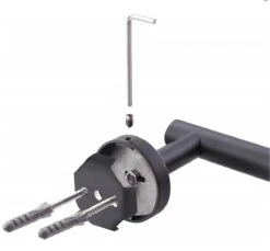 DesignX Toiletrolhouder Zwart - WC Rolhouder - Matte - Papier - Houder - Incl. Schroeven 21 DesignX Toiletrolhouder Zwart - WC Rolhouder - Matte - Papier - Houder - Incl. Schroeven -Merkloos Shop 1200x1113