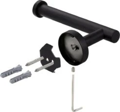 Design Toiletrolhouder - WC Rolhouder - RVS Mat Zwart - Incl. Schroeven 19 Design Toiletrolhouder - WC Rolhouder - RVS Mat Zwart - Incl. Schroeven -Merkloos Shop 1200x1114