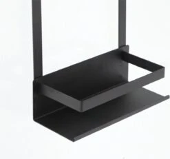 VDN Stainless Doucherek Zonder Boren - Doucherek Hangend - Doucherek Zwart - RVS - Doucherek Aan Douchewand - 2 Laags -Merkloos Shop 1200x1120 6