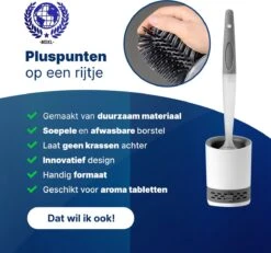 Mdxl® Siliconen WC Borstel Met Zeepdispenser - Hervulbaar - Vrijstaand Of Hangend - Sneldrogend, Hygiënisch & Antibacteriële Werking - Zonder Boren - Toilet Brush - Toiletborstel Houder - Lekbak 11 Mdxl® Siliconen WC Borstel Met Zeepdispenser - Hervulbaar - Vrijstaand Of Hangend - Sneldrogend, Hygiënisch & Antibacteriële Werking - Zonder Boren - Toilet Brush - Toiletborstel Houder - Lekbak -Merkloos Shop 1200x1124 1