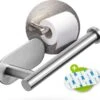 Toiletrolhouder Zonder Boren - Zilver - RVS WC Rolhouder Zelfklevend 2 Toiletrolhouder Zonder Boren - Zilver - RVS WC Rolhouder Zelfklevend -Merkloos Shop 1200x1132