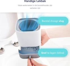 WC Borstel - Toiletborstel - WC Borstel Met Houder - Siliconen Toiletborstel - Vrijstaand Of Hangend - Slimme Lekbak - Optimale Hygiëne -Merkloos Shop 1200x1134 2