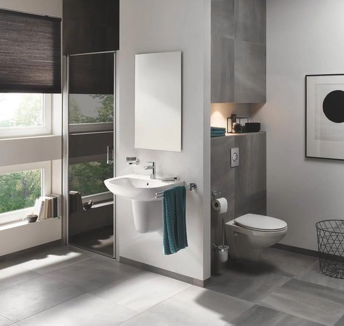 GROHE Essentials Handdoekhouder - Metaal - Chroom - 40371001 8 GROHE Essentials Handdoekhouder - Metaal - Chroom - 40371001 - Afbeelding 6