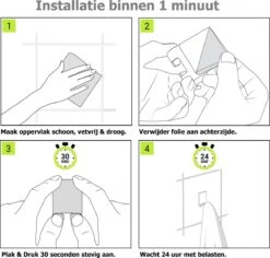 Handdoekhaakjes Zelfklevend - Zwart - Haakjes Handdoek 2st - Badkamer & Keuken -Merkloos Shop 1200x1146 3