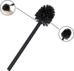 WENKO Toiletbutler Rivalta Zwart - Toiletborstel Met Houder, Toiletrolhouder En Reserverolhouder -Merkloos Shop 1200x1151 1