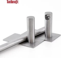 Tatkraft John - Zelkflevende Handdoekstang - Vaatdoek/Keukengerei/Handdoeken Stang Houder Rek Handdoekenrek Muur Steun - Wand Ophangsysteem Voor In De Keuken/Badkamer/Keukenkast - Handdoekrek Handdoekenstang - Zonder Boren - Geborsteld RVS - 40CM -Merkloos Shop 1200x1152 2