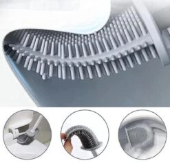 Lopoleis WC Borstel – Toiletborstel – Gesloten Bodem – WC Borstel Met Randreiniger – Siliconen – Zwart – WC Borstel Met Houder – Vrijstaand – Hangend – WC Borstel En Houder -Merkloos Shop 1200x1153 4