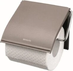 Brabantia ReNew WC Rolhouder - Met Klep - Platinum -Merkloos Shop 1200x1156