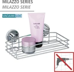 WENKO Vacuum-Loc Doucherek Chroom - Bevestigen Zonder Boren -Merkloos Shop 1200x1159 5