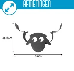 Schaap Toiletrolhouder| Extensso® | - Wc Rolhouder - Wc Rolhouder Zwart - Wc Rolhouder Staand - Wc Rolhouder Zonder Boren - Toiletrolhouder Staand - Zonder Boren - Toiletrolstandaard - Kerst Cadeau - Cadeautjes -Merkloos Shop 1200x1160 1