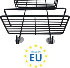 Ball Design Zwart Doucherek-3 Laags Hangend-Zonder Boren-Zwart -Merkloos Shop 1200x1168 5