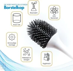 MyLife WC Borstel Met Houder - Toiletborstel - Staand Of Hangend - Extra Hygiënisch - Inclusief Muurklever - Ventilatieroosters - Nieuw Design 16 MyLife WC Borstel Met Houder - Toiletborstel - Staand Of Hangend - Extra Hygiënisch - Inclusief Muurklever - Ventilatieroosters - Nieuw Design -Merkloos Shop 1200x1170 4