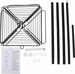 SensaHome Telescopisch Douche Rek Met 4 Lagen - Verstelbaar Bad / Douche Hoekrek Opbergrek - Uitschuifbaar Van 145-250 Cm - Zwart 20 SensaHome Telescopisch Douche Rek Met 4 Lagen - Verstelbaar Bad / Douche Hoekrek Opbergrek - Uitschuifbaar Van 145-250 Cm - Zwart -Merkloos Shop 1200x1181 1