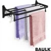 Baulk® - Droogrek – Handdoekrek – Droogrek Hangend – Inklapbaar - Badkamer – RVS – Zwart – Modern – Dutch Design -Merkloos Shop 1200x1181