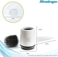 MyLife WC Borstel Met Houder - Toiletborstel - Staand Of Hangend - Extra Hygiënisch - Inclusief Muurklever - Ventilatieroosters - Nieuw Design 13 MyLife WC Borstel Met Houder - Toiletborstel - Staand Of Hangend - Extra Hygiënisch - Inclusief Muurklever - Ventilatieroosters - Nieuw Design -Merkloos Shop 1200x1182 4