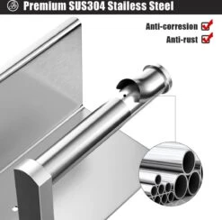 BOTC Toiletrolhouder Met Handdoekhaakjes - Toiletrolhouder - Toiletrolhouder - Zelfklevend / Boren / Zonder Boren - RVS - Zliver -Merkloos Shop 1200x1184